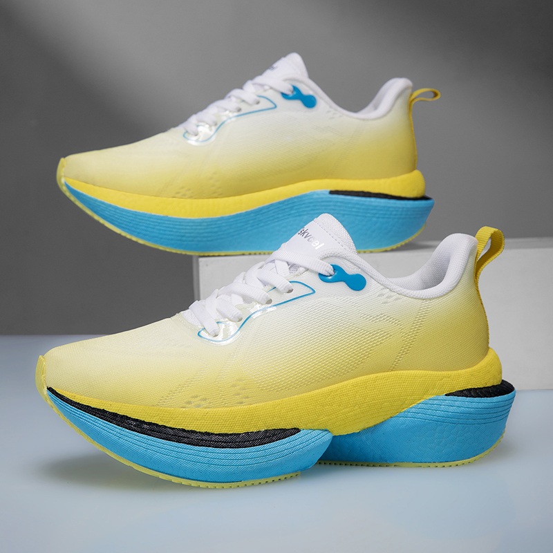 Running Shoe Carbon - Men Carbon Plate Running Shoes Breathable