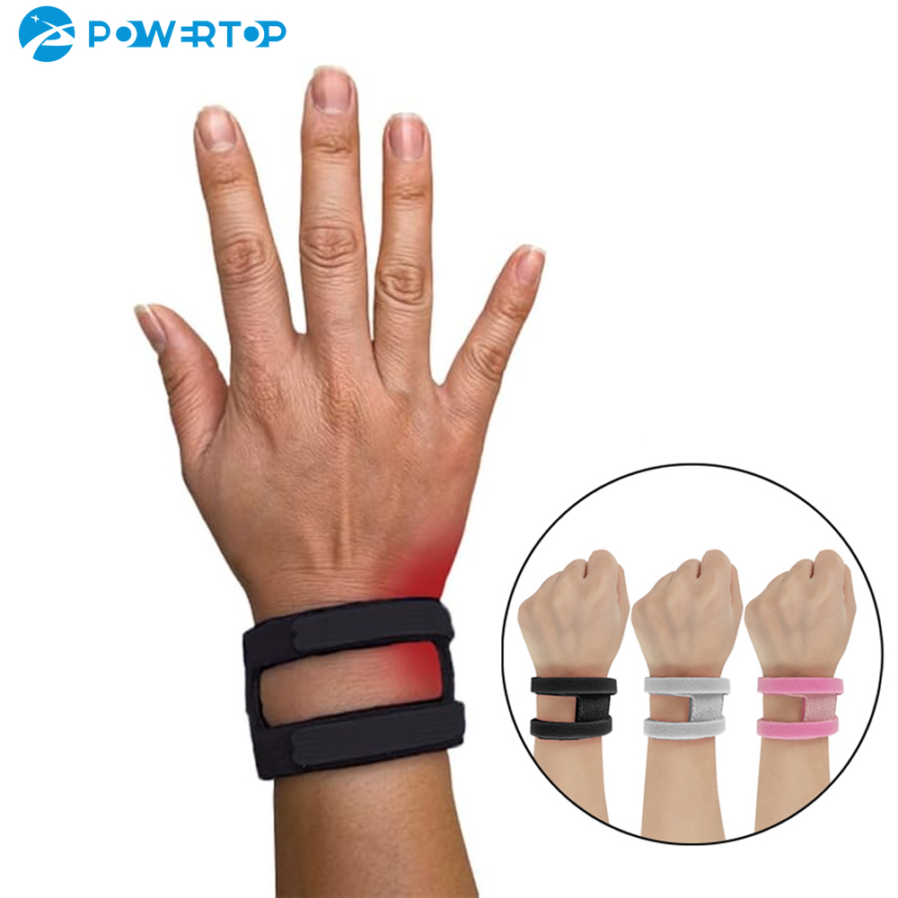 Sweat Band Wrist - 1Pcs Adjustable Soft Thin Sports Yoga