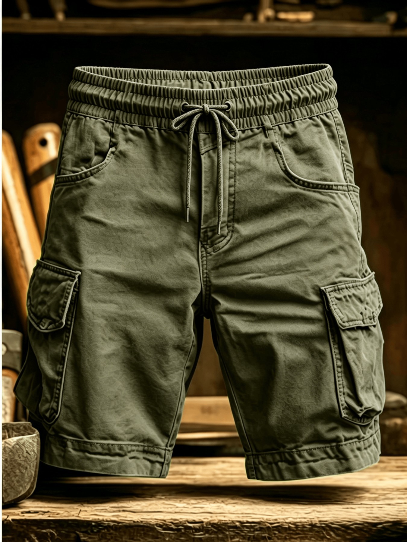 2026 New Cargo Knee Shorts Men - Running Gear For Men review and price