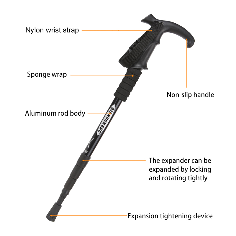 Outdoor Folding Trekkings Pole - Trekking Pole Carbon review and price