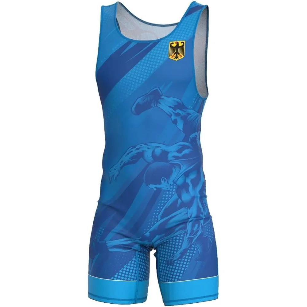 new Men Wrestling Singlet Unif - Running Gear Train review and price
