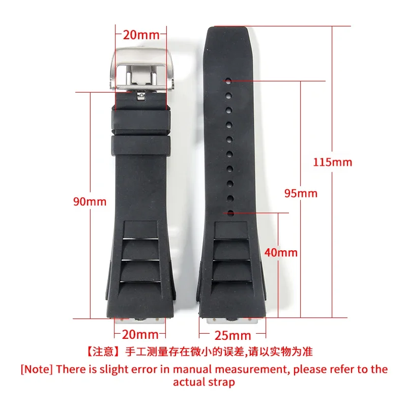 Rubber Watch Band for Richard  - Sweat Band Wrist review and price