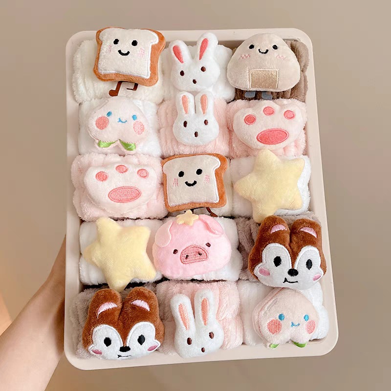 2PCS/set Cartoon Wash Face Hai - Sweat Band Wrist review and price