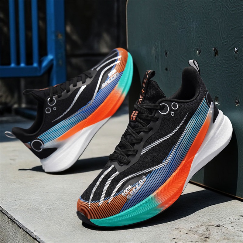 Men's Stylish Breathable Carbo - Running Shoe Carbon review and price