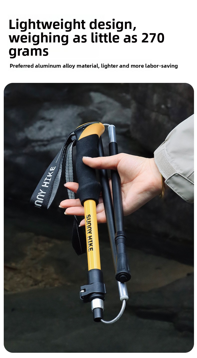 Aluminum Alloy Folding Trekkin - Trekking Pole Carbon review and price