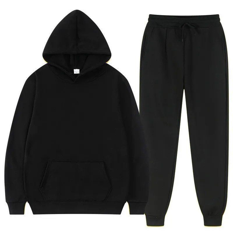 Men Tracksuit 2 Pieces Sets Ho - Running Gear For Men review and price