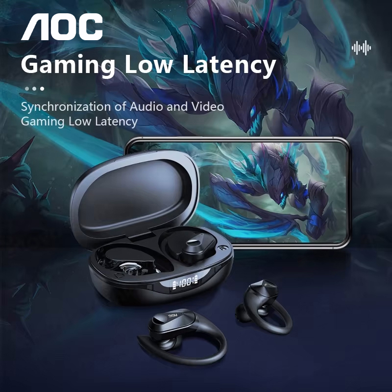 Choice AOC Sports Headset Wire - Earphone Sport Hook review and price