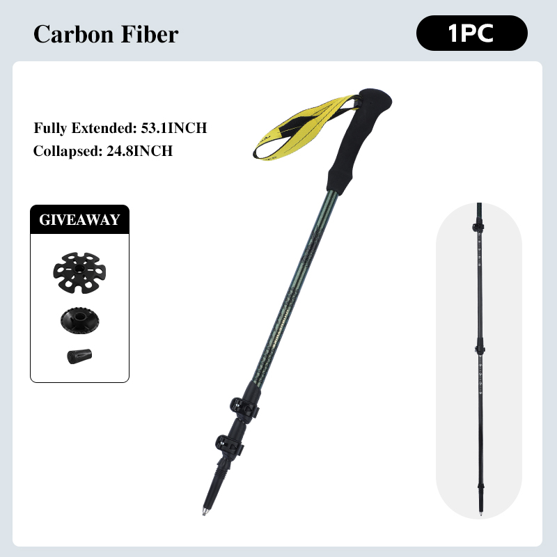3K Carbon Fiber Hiking Stick,  - Trekking Pole Carbon review and price