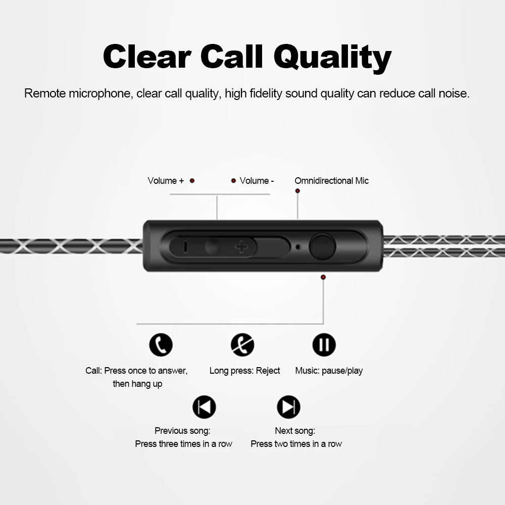 S760 Wired In-ear Waterproof E - Earphone Sport Hook review and price