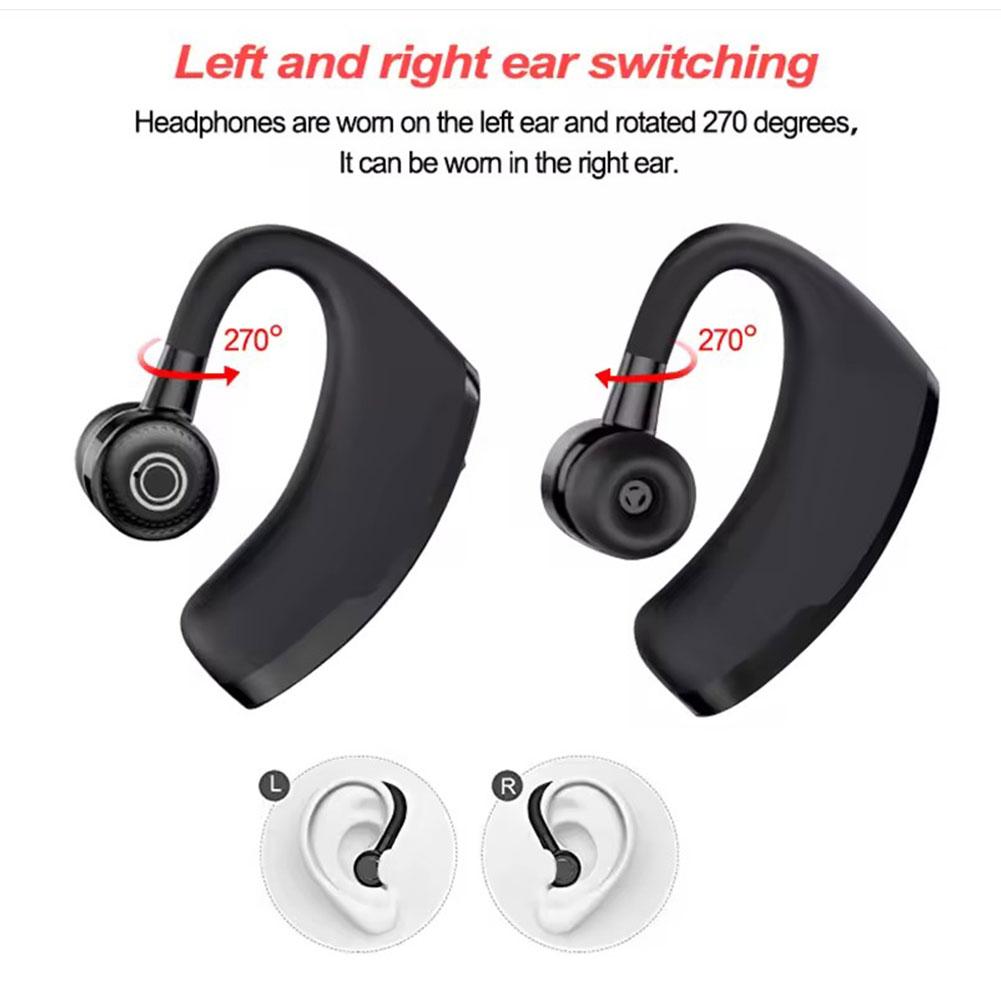 Single Ear Bluetooth 5.5 Wirel - Earphone Sport Hook review and price