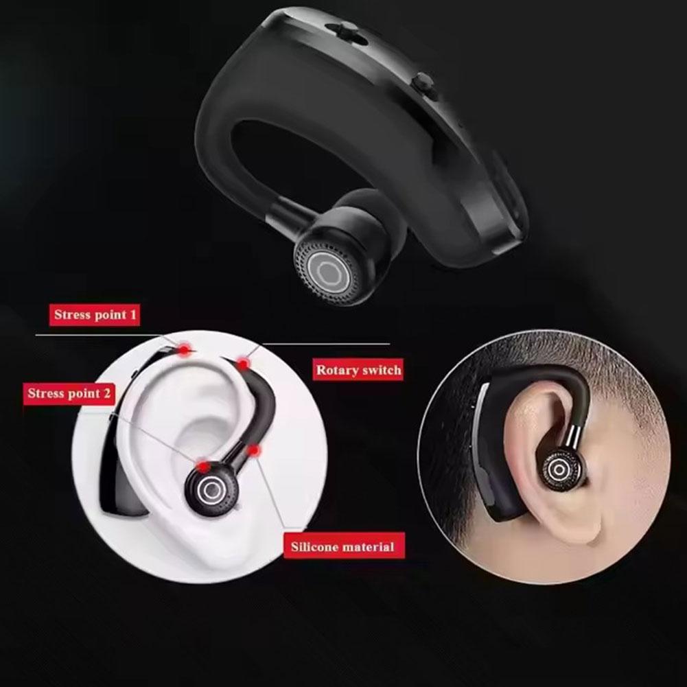 Single Ear Bluetooth 5.5 Wirel - Earphone Sport Hook review and price