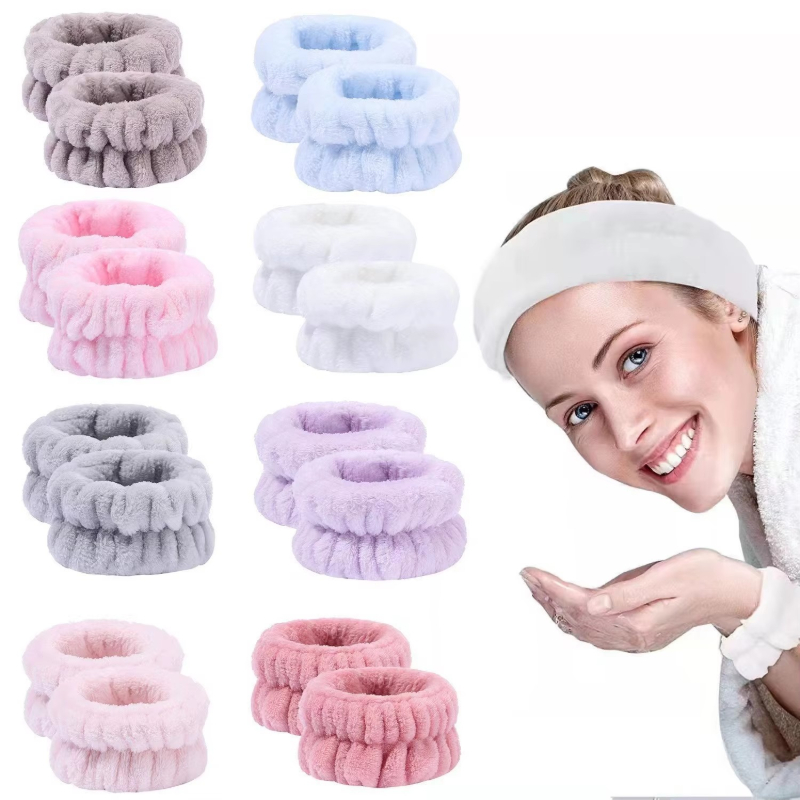 1/2/4pcs Winter Wash Face And  - Sweat Band Wrist review and price
