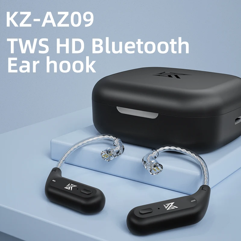 KZ AZ09 HD Bluetooth Ear Hook  - Earphone Sport Hook review and price