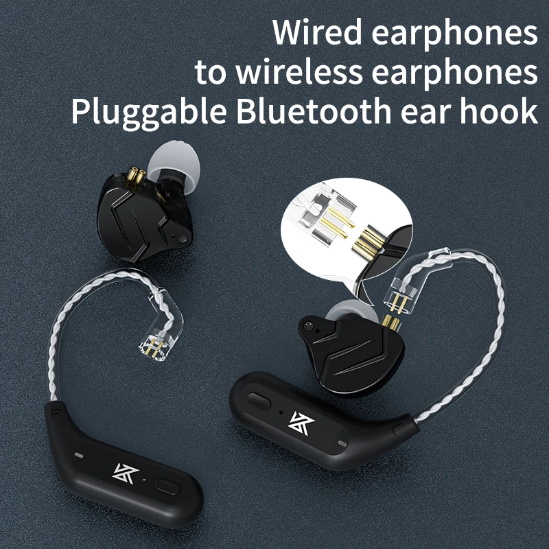 KZ AZ09 HD Bluetooth Ear Hook  - Earphone Sport Hook review and price