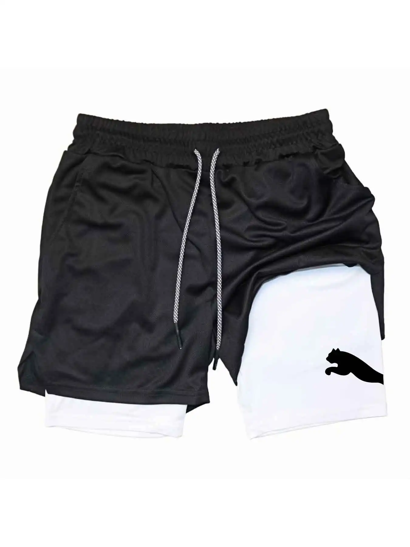 Printed Sports Shorts 2-in-1 G - Running Gear For Men review and price
