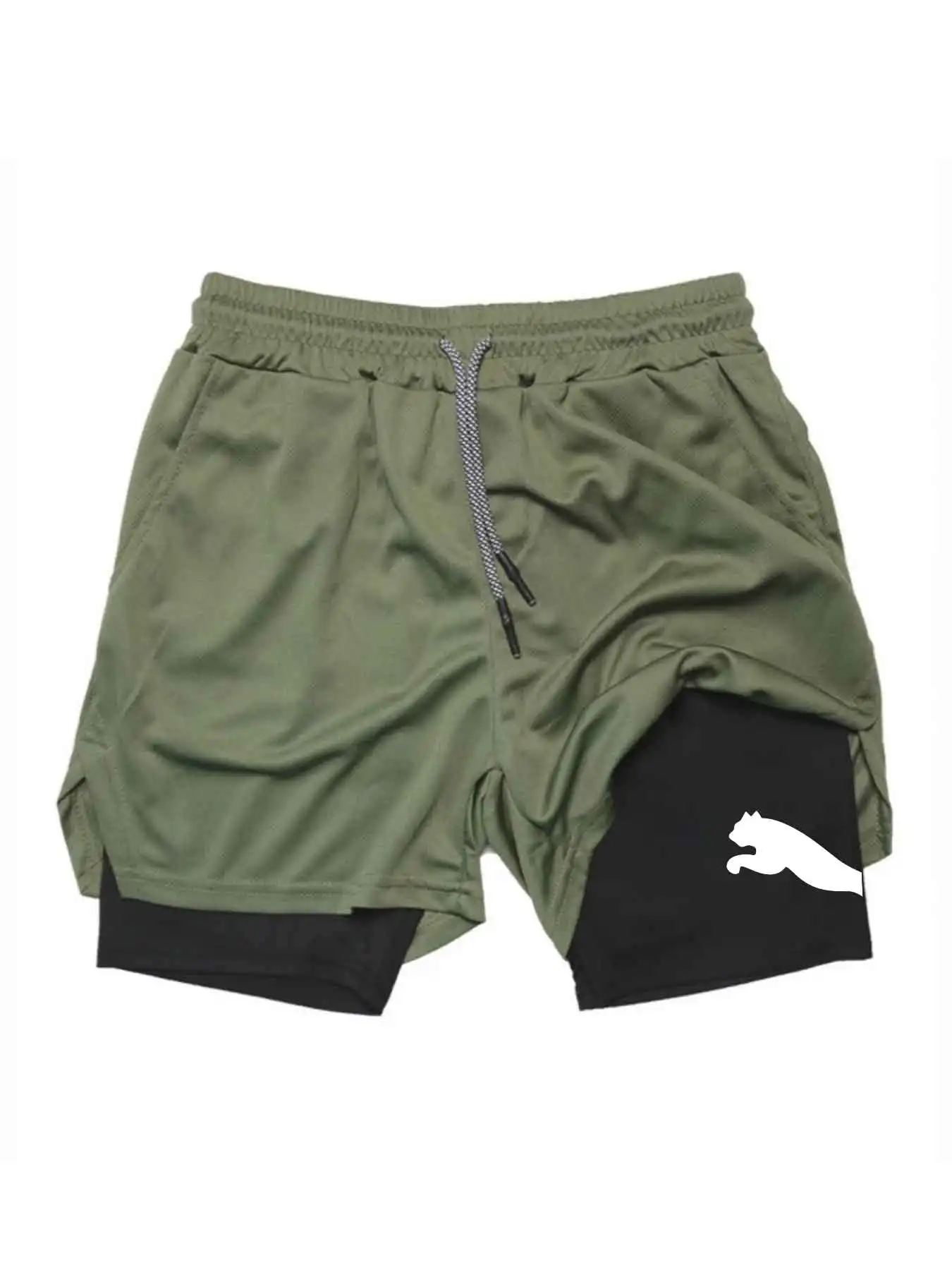 Printed Sports Shorts 2-in-1 G - Running Gear For Men review and price