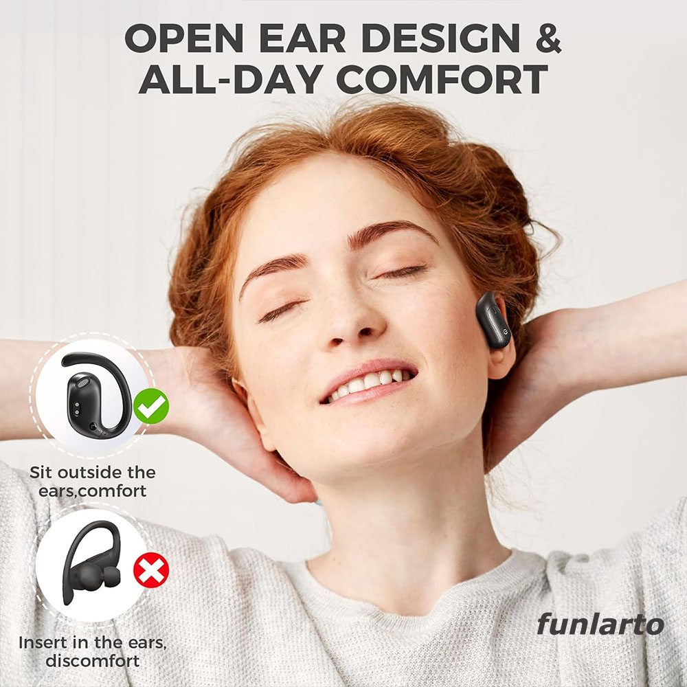 Open-Ear Wireless Running Head - Earphone Sport Hook review and price