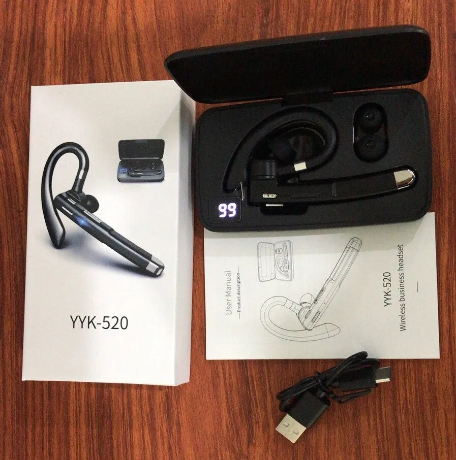 Bluetooth Headset Noise Cancel - Earphone Sport Hook review and price